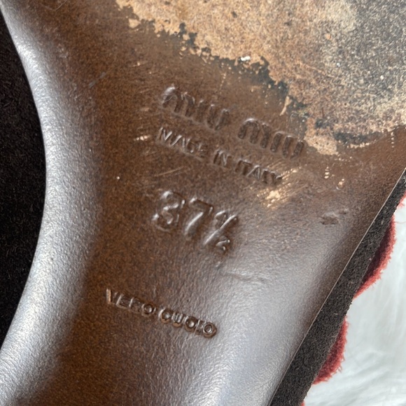 MIU MIU SLIP ONâS - Picture 8 of 11